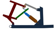 Ansicht von vorn welche den Mechanismus mit der dmgId 3101025 in Position P10 zeigt