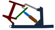 Ansicht von vorn welche den Mechanismus mit der dmgId 3101025 in Position P06 zeigt