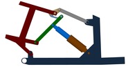 Ansicht von vorn welche den Mechanismus mit der dmgId 3101025 in Position P03 zeigt