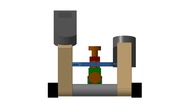Ansicht von vorn welche den Mechanismus mit der dmgId 3106025 in Position P01 zeigt