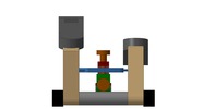 Ansicht von vorn welche den Mechanismus mit der dmgId 3106025 in Position P03 zeigt