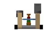 Ansicht von vorn welche den Mechanismus mit der dmgId 3106025 in Position P16 zeigt