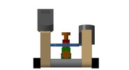 Ansicht von vorn welche den Mechanismus mit der dmgId 3106025 in Position P02 zeigt