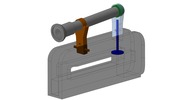 ISO-Ansicht welche den Mechanismus mit der dmgId 3109025 in Position P09 zeigt