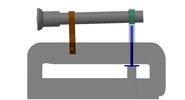Ansicht von rechts welche den Mechanismus mit der dmgId 3109025 in Position P06 zeigt