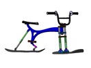 View from the left showing a mechanism named snowbike