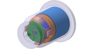 WRL-file for the model "differential bevel gears, with limited automatic locking for motor vehicles"