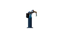 Ansicht von vorn welche den Mechanismus mit der dmgId 3119025 in Position P03 zeigt