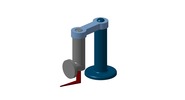 ISO-Ansicht welche den Mechanismus mit der dmgId 3127025 in Position P06 zeigt
