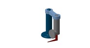 ISO-Ansicht welche den Mechanismus mit der dmgId 3127025 in Position P07 zeigt