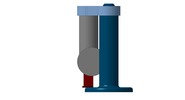 Ansicht von vorn welche den Mechanismus mit der dmgId 3127025 in Position P09 zeigt