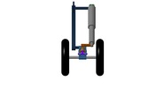 Ansicht von vorn welche den Mechanismus mit der dmgId 3129025 in Position P11 zeigt