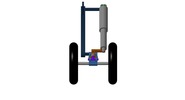 Ansicht von vorn welche den Mechanismus mit der dmgId 3129025 in Position P10 zeigt