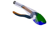 ISO-Ansicht welche den Mechanismus mit der dmgId 3131025 in Position P01 zeigt