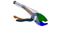 ISO-Ansicht welche den Mechanismus mit der dmgId 3131025 in Position P08 zeigt