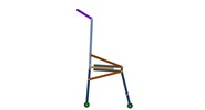 Ansicht von links welche den Mechanismus mit der dmgId 3142025 in Position P04 zeigt