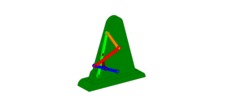WRL-file for the model "hart multiple-bar mechanism for drawing ellipses"
