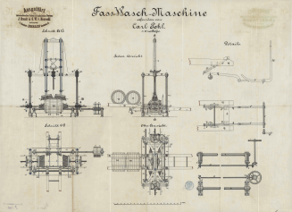 Fasswaschmaschine nach Pohl (1877)