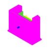 3DXML-file for the model "sliding mechanism and levers of the claw of a camera"