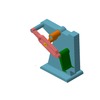 3DXML-file for the model "slide mechanism and the resilient claw member of a camera"