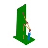 3DXML-file for the model "sliding mechanism and levers oscillating cylinder with lever control"