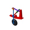 3DXML-file for the model "sliding mechanism and levers retractable landing gear"