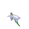 3DXML-file for the model "mechanism of the landing gear"