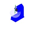 3DXML-file for the model "sliding mechanism and levers kneading machine"