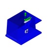 3DXML-file for the model "sliding mechanism and levers"