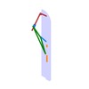 3DXML-file for the model "lever and slide mechanism and the needle thread take-up of the sewing machine"