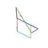 3DXML-file for the model "straight-line mechanism having a link with rectilinear translation"