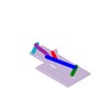 3DXML-file for the model "multiple-bar dwell mechanism"