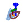 3DXML-file for the model "multiple-bar single-pan balance"