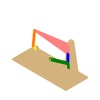 3DXML-file for the model "six-bar press mechanism"
