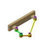 3DXML-file for the model "crank and rocker four members articulated a rhomboid"