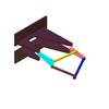 3DXML-file for the model "six articulated lever mechanism"