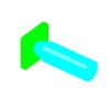 3DXML-file for the model "A kinematic rotation torque, taper pin"