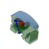 3DXML-file for the model "A valve operating cam shaft by"