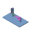3DXML-file for the model "slider-crank mechanism with double stroke of the slide"