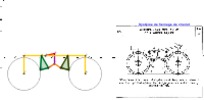 GeoGebra-file for the model "multiple-bar mechanism of a wheel brake"