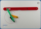 Sechsgliedriges Hubkolbengetriebe mit großem Abtriebsschwingwinkel (?0 = 282°)