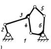 Koppelgetriebe, 6-gliedriges