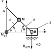 orthogonal double-slider with equivalent mechanism