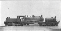 GARRATT locomotive built by the Société Anonyme Saint Leonard of Liege, 1922