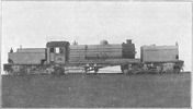 Locomotora GARRATT construida por Beyer, Peacocock & Co.