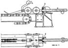 Scheme of a hot drawing bench