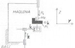 Kinematic diagram of a vertical milling machine