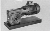 High performance worm gear (gears  factory Zuffenhausen)