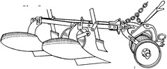 Carrying patch plough