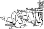 Carrying change plough